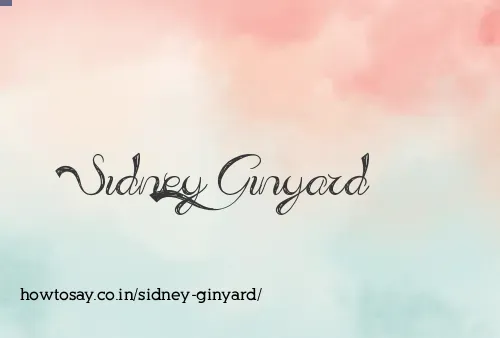 Sidney Ginyard