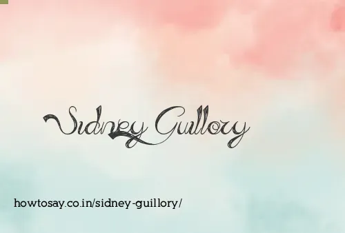 Sidney Guillory