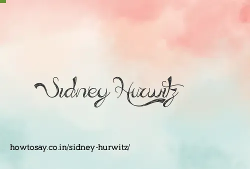 Sidney Hurwitz