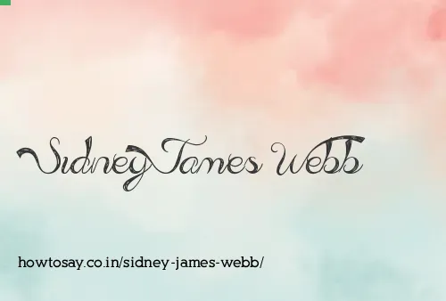 Sidney James Webb