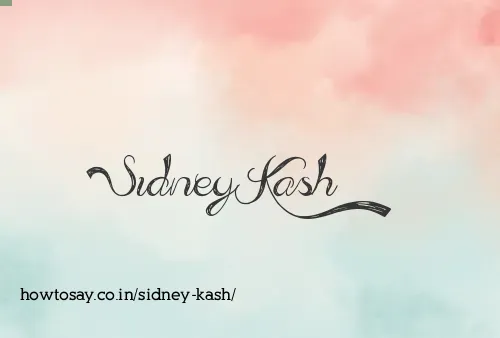 Sidney Kash