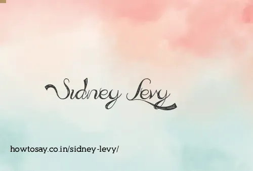 Sidney Levy