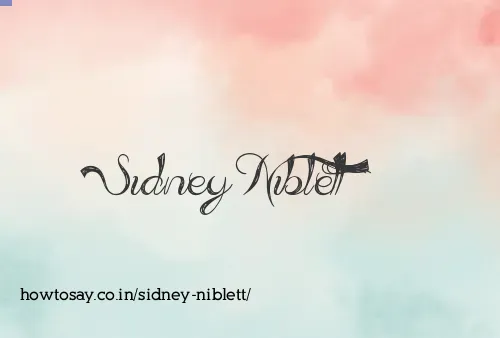 Sidney Niblett
