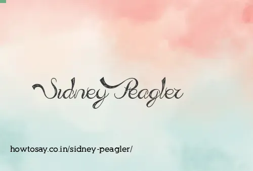 Sidney Peagler