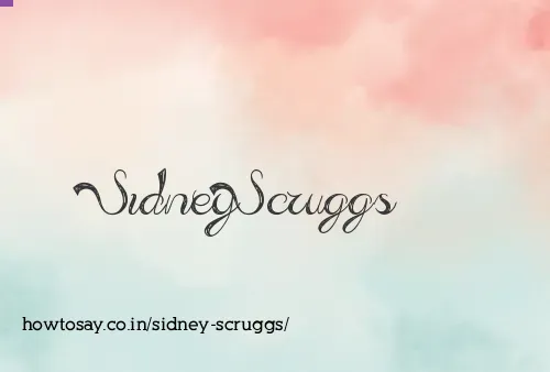 Sidney Scruggs