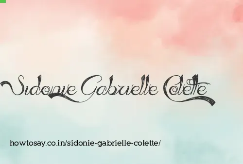 Sidonie Gabrielle Colette