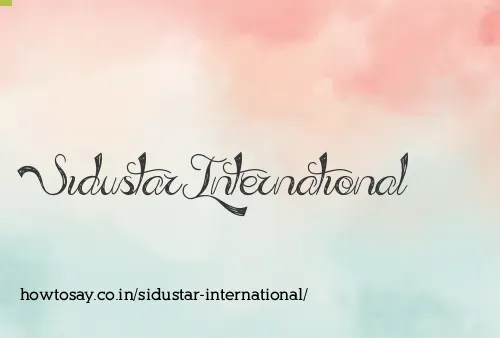Sidustar International