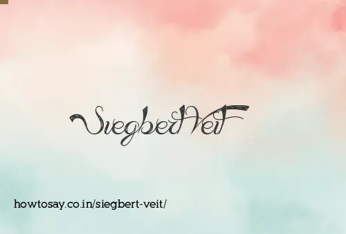 Siegbert Veit