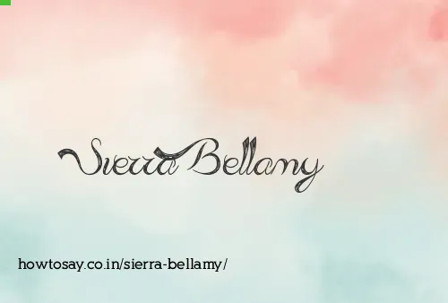 Sierra Bellamy