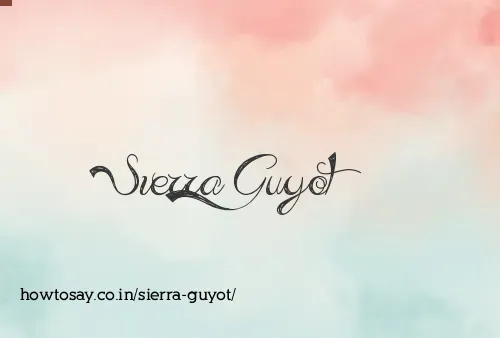 Sierra Guyot