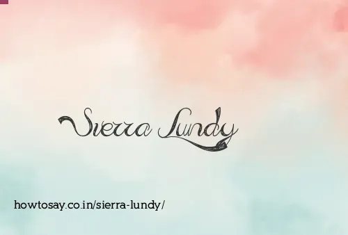 Sierra Lundy