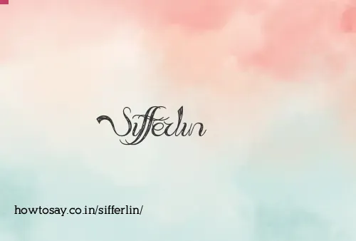 Sifferlin
