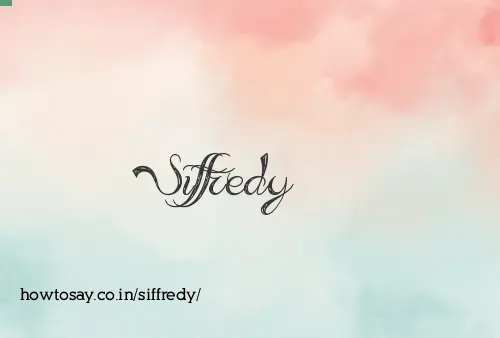Siffredy