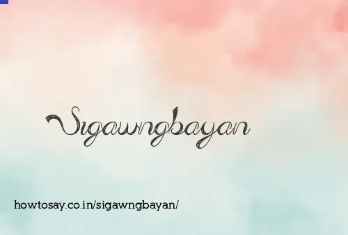 Sigawngbayan