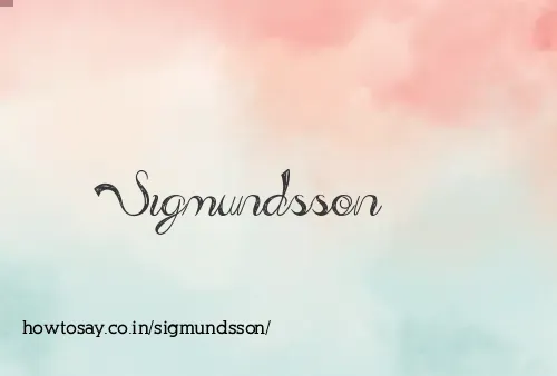 Sigmundsson