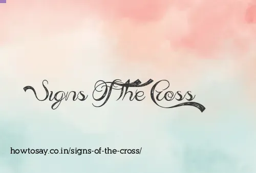 Signs Of The Cross
