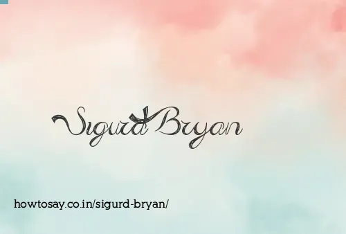 Sigurd Bryan