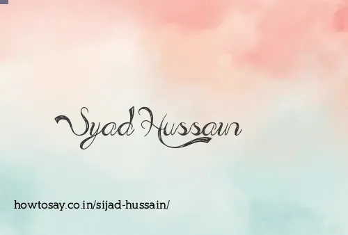 Sijad Hussain