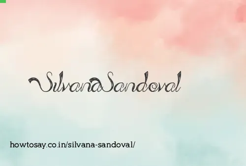 Silvana Sandoval