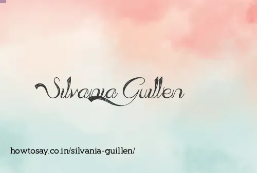 Silvania Guillen