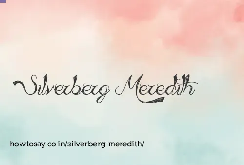 Silverberg Meredith