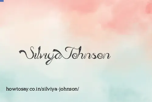 Silviya Johnson