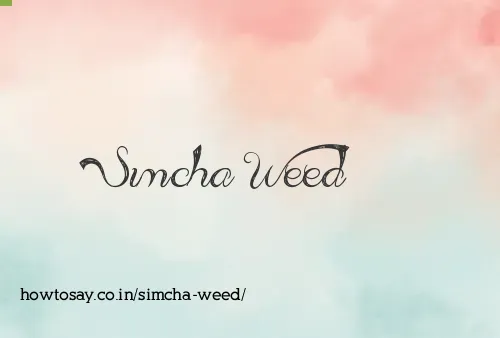 Simcha Weed