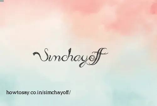 Simchayoff