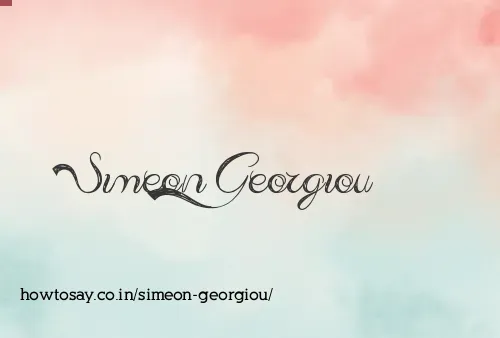 Simeon Georgiou