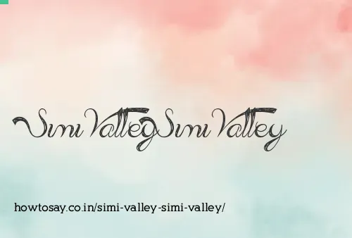 Simi Valley Simi Valley