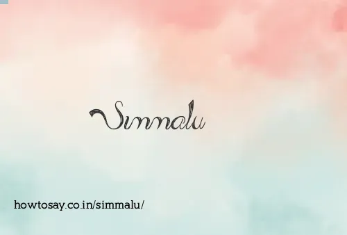 Simmalu