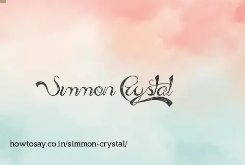 Simmon Crystal