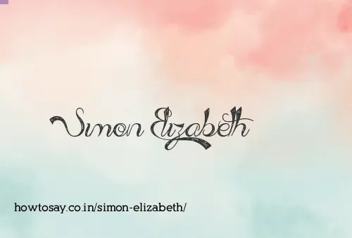 Simon Elizabeth