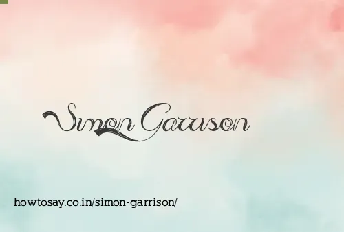 Simon Garrison