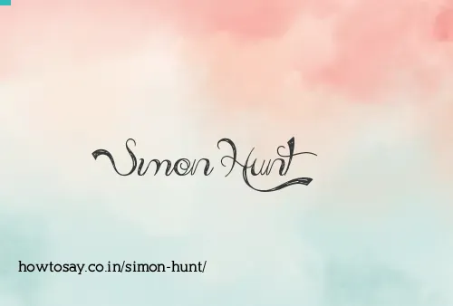 Simon Hunt