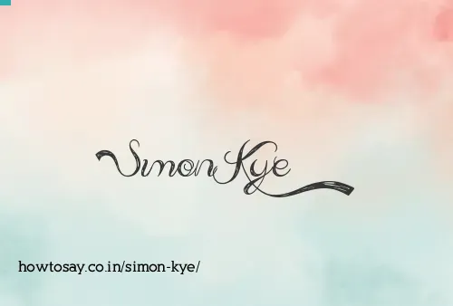Simon Kye