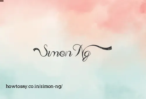 Simon Ng