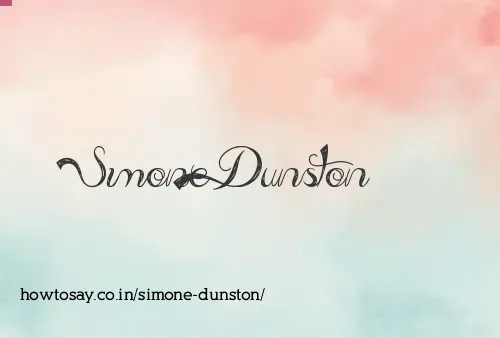 Simone Dunston