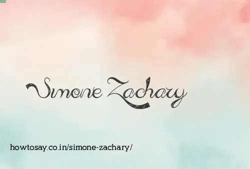 Simone Zachary