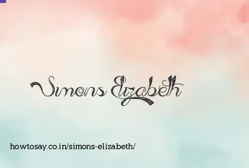 Simons Elizabeth