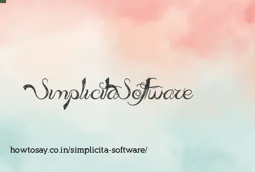 Simplicita Software