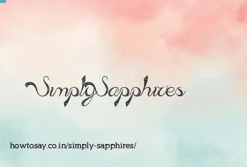 Simply Sapphires