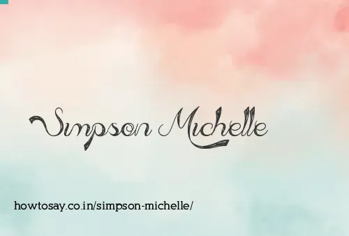 Simpson Michelle