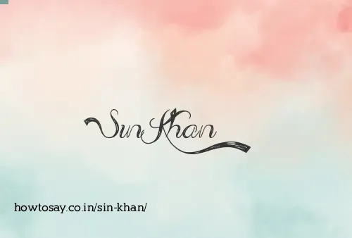 Sin Khan