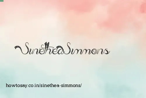 Sinethea Simmons