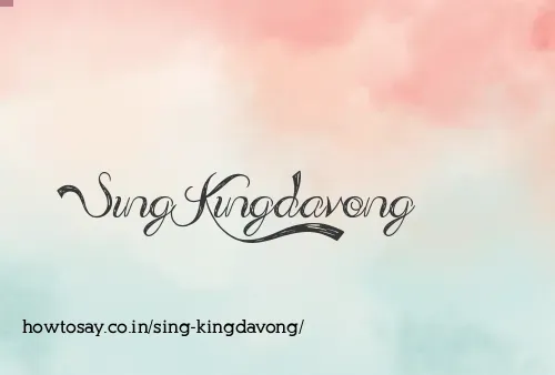 Sing Kingdavong