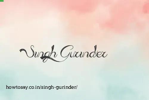 Singh Gurinder