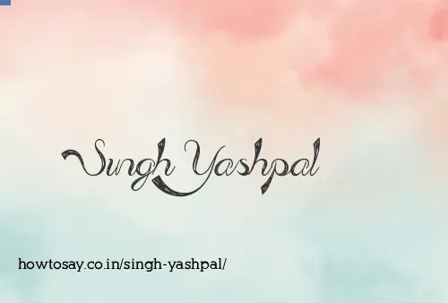 Singh Yashpal