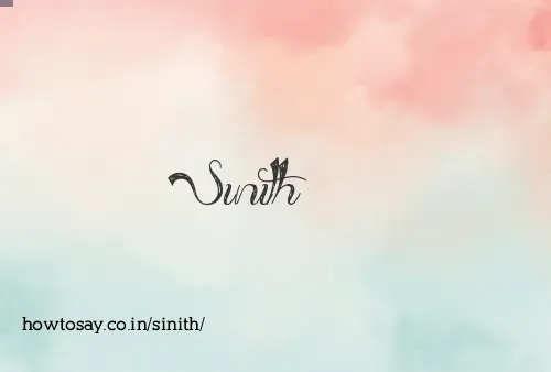 Sinith