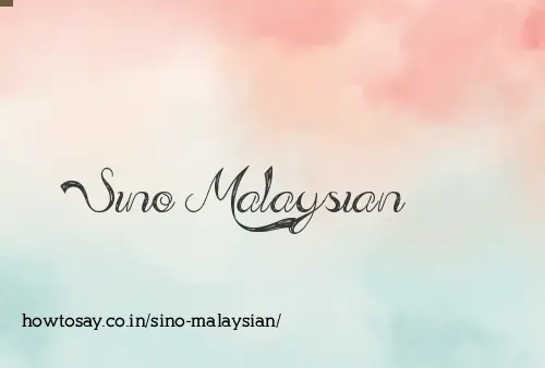 Sino Malaysian